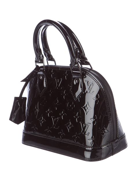 louis vuitton black vernis alma|Louis Vuitton Alma monogram.